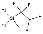 1,1,2,2-TETRAFLUOROETHYLMETHYLDICHLOROSILANE Struktur