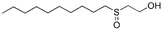 2-N-DECYLSULPHINYLETHANOL Struktur