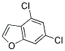 4,6-DICHLOROBENZO(B)FURAN Struktur