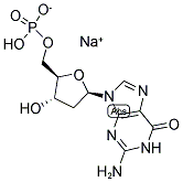 2'-DEOXYGUANOSINE 5'-MONOPHOSPHATE SODIUM SALT Struktur