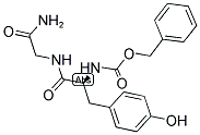 N-CARBOBENZOXY-L-TYROSYLGLYCINE AMIDE Struktur