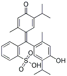 THYMOL BLUE-DIMETHYLFORMAMIDE SOLUTION Struktur