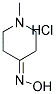 1-METHYL-4-PIPERIDONE OXIME HYDROCHLORIDE Struktur