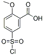 5-CHLOROSULFONYL-2-METHOXYBENZOIC ACID Struktur