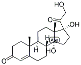 14 A,17 A,21-TRIHYDROXY-4-PREGNENE-3,20-DIONE Struktur