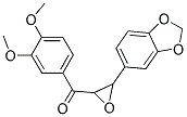 [3-(1,3-BENZODIOXOL-5-YL)OXIRAN-2-YL](3,4-DIMETHOXYPHENYL)METHANONE Struktur