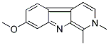 2-METHYLHARMINE Struktur