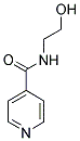 N-(2-HYDROXYETHYL)ISONICOTINAMIDE Struktur