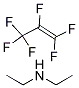 HEXAFLUOROPROPENE DIETHYLAMINE Struktur