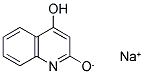 2,4-QUINOLINEDIOL MONOSODIUM SALT Struktur