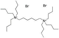 HEXANE-1,6-BIS(TRIBUTYLAMMONIUM BROMIDE) Struktur