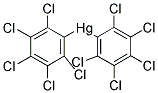 BIS(PENTACHLOROPHENYL)MERCURY Struktur