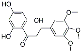 2',4',6'-TRIHYDROXY-3,4,5-TRIMETHOXYDIHYDROCHALCONE Struktur