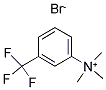 3-(TRIFLUOROMETHYL)PHENYLTRIMETHYLAMMONIUM BROMIDE Struktur