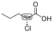 (R)-(+)-2-CHLOROPENTANOIC ACID Struktur