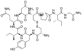 (ILE8)-OXYTOCIN Struktur