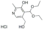 PYRIDOXAL ETHYLACETAL HYDROCHLORIDE Struktur