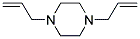 N,N'-DIALLYLPIPERAZINE Struktur