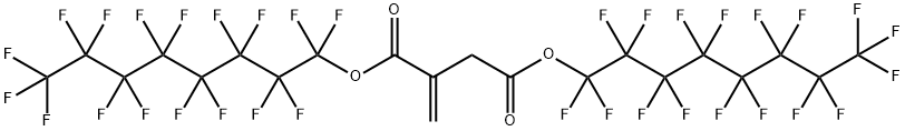 BIS(PERFLUOROOCTYL)ITACONATE Struktur