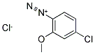 5-CHLORO-O-ANISIDINE DIAZONIUM SALT Struktur