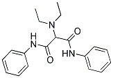 2-(DIETHYLAMINO)MALONDIANILIDE Struktur