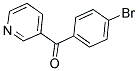 (4-BROMOPHENYL)-3-PYRIDINYLMETHANONE Struktur