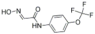 2-ISONITROSO-4'-(TRIFLUOROMETHOXY)ACETANILIDE Struktur