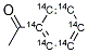 ACETOPHENONE, [RING-14C(U)] Struktur