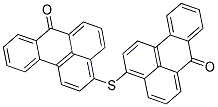 3,3'-THIOBIS(7H-BENZ(DE)ANTHRACEN-7-ONE) Struktur