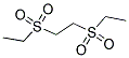 1,2-DI(ETHYLSULFONYL)ETHANE Struktur