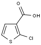 2-CHLORO-3-THIOPHENECARBOXYLIC ACID Struktur