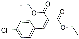 DIETHYL 2-[(4-CHLOROPHENYL)METHYLENE]MALONATE Struktur