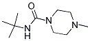 N-(TERT-BUTYL)(4-METHYLPIPERAZINYL)FORMAMIDE Struktur