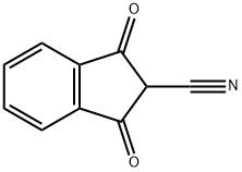 1,3-DIOXO-2-INDANECARBONITRILE Struktur