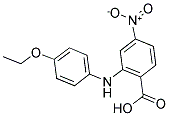 2-(4-ETHOXY-PHENYLAMINO)-4-NITRO-BENZOIC ACID Struktur