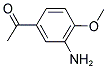 1-(3-AMINO-4-METHOXY-PHENYL)-ETHANONE Struktur