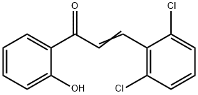 2,6-DICHLORO-2'-HYDROXYCHALCONE Struktur