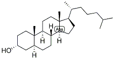 ALPHA-CHOLESTANOL Struktur