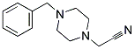 (4-BENZYLPIPERAZIN-1-YL)ACETONITRILE Struktur