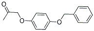 (4-(BENZYLOXY)-PHENOXY)-2-PROPANONE Struktur