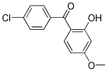 4'-CHLORO-2-HYDROXY-4-METHOXYBENZOPHENONE Struktur