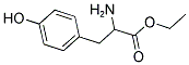 2-AMINO-3-(4-HYDROXY-PHENYL)-PROPIONIC ACID ETHYL ESTER Struktur