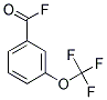 3-(TRIFLUOROMETHOXY)BENZOYL FLUORIDE Struktur