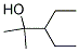 3-ETHYL-2-METHYL-2-PENTANOL Struktur