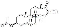 5-ANDROSTEN-3-BETA, 16-ALPHA-DIOL-17-ONE 3-ACETATE Struktur