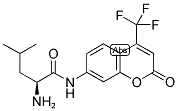 L-LEU-7-AMINO-4-TRIFLUOROMETHYLCOUMARIN Struktur