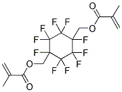 PERFLUOROCYCLOHEXYL-1,4-DIMETHYL DIMETHACRYLATE Struktur