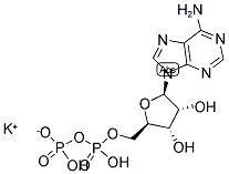 ADENOSINE 5'-DIPHOSPHATE POTASSIUM SALT Struktur