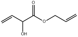 2-HYDROXY-BUT-3-ENOIC ACID ALLYL ESTER Struktur