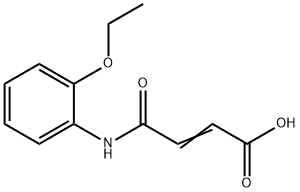 3-(2-ETHOXY-PHENYLCARBAMOYL)-ACRYLIC ACID Struktur